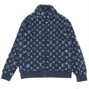 Louis Vuitton fleece Monogrammed Coat